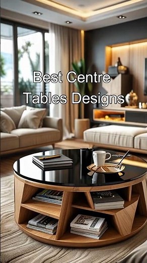 Modernize Your Living Room with These HOT Center Table Design Ideas! 🔥