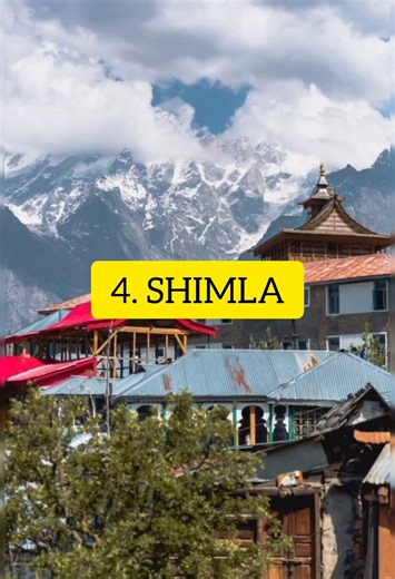 Top 5 Places to Visit in India during Summer ⛱️ #travelling #shorts#summer #travel #india