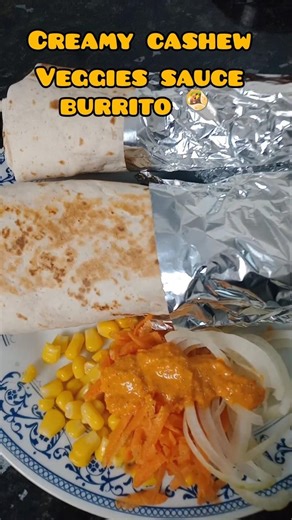 Creamy cashew veggies burrito #shorts #short #tamil #food #homemade #viral