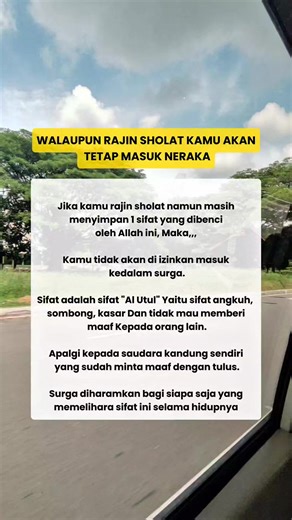 Walaupun rajin sholat tetap masuk neraka #quotes #motivasi #fyp #trending #viral #reels #ceritakehidupan | Arie 9710