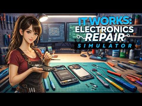 It Works Electronics Repair Simulator | Playtest | No Commentary