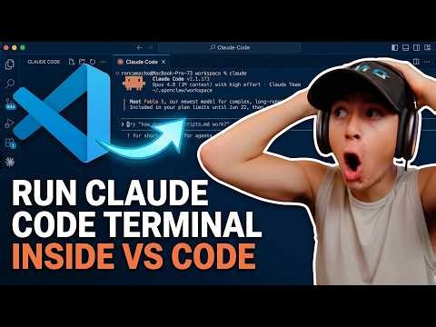 How to use Claude Code Terminal in VS Code (FULL SCREEN)