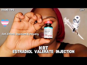 How to start on estradiol valerate injection HRT | MTF journey | South African Transgender Youtuber