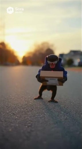 Monkey Steals and Learns Not to (explosion)