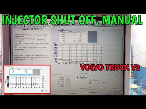 Volvo Tech Tool Training || Injector Shut OFF on Volvo FM 440