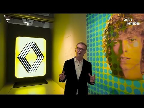 Exceptional visit to the Vasarely exhibition | Centre Pompidou