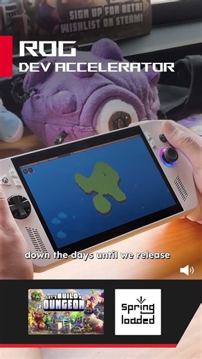 First look a Let's Build a Dungeon! #ROG