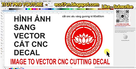 CorelDRAW Convert Image to Vector CNC Cutting & Decal Ready Learn...
