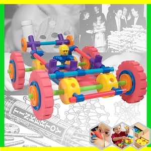 [Hot Item] Popular Racing Car Small Building Blocks From China Educational Toy Puzzle Game Plastic Toy with Various Combinations Customize Toy