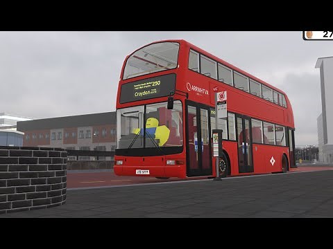 *NEW UPDATE* Croydon V1.2 | Driving the Plaxton Prime Minister on the 250 to Fairfield Halls