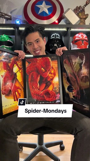 Elementary school Tyler is happy to watch these movies in theaters again. Thanks @Spideyfunks for recommending the frame. Check out Spider Mondays @AMC Theatres #spiderman #tobeymaguire #spidermonday #movies #amctheaters #posters