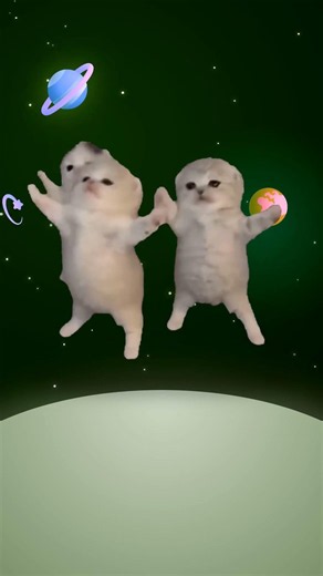 They went back to dancing in SPACE and nobody kicked them out 🚀😹