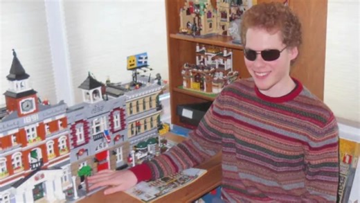 Founder of Bricks for the Blind, Matthew Shifrin of Newton