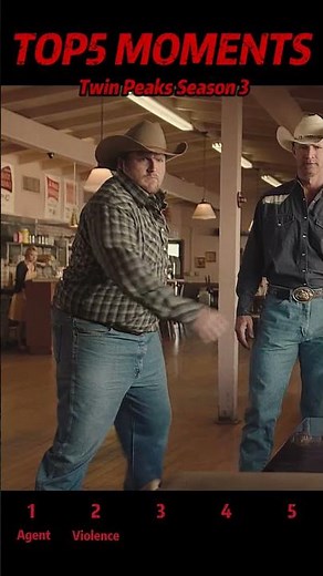 Twin Peaks: Agent Cooper Returns with a VENGEANCE! 🔥👊 Diner Justice in Season 3 | #TwinPeaks