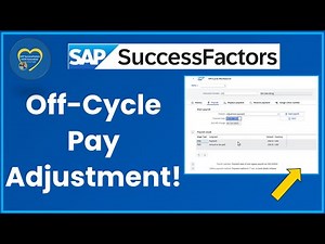 How to run an Adjustment in SAP Payroll (Off-Cycle): Step-by-Step ECP Tutorial