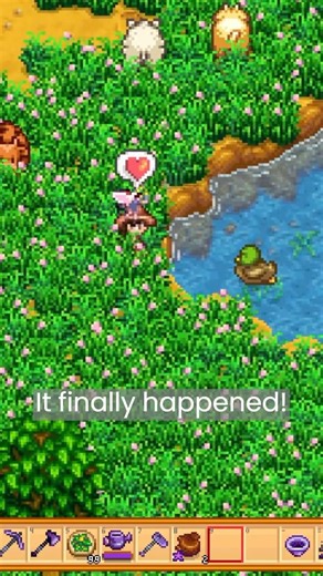 🌸🦆 SDV Year 6: Duck pond! - #sdv #stardew #stardewvalley #stardewvalleyshorts #sdvshorts