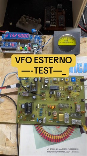 Costruisco e modifico Rtx a HexFet di Nuova Elettronica: Vfo test❗️#radio #diy #shortwave