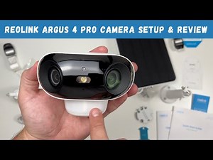 Reolink Argus 4 Pro 4K Camera Setup & Review