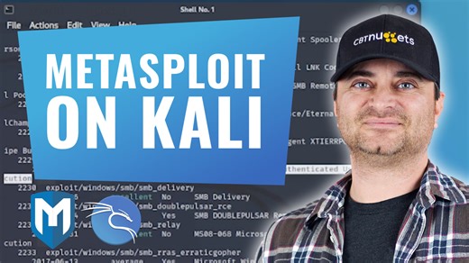 3K views · 25 reactions | Permissions, databases, penetration testing tools... it all starts here. See how to launch and understand #Metasploit with Erik Choron.  Watch the entire PEN-103: Kali Linux Revealed training course: https://www.cbtnuggets.com/it-training/cyber-security/pen-103 | CBT Nuggets | Facebook