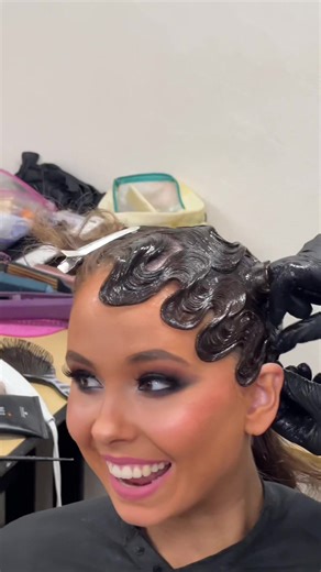 4 Waves Ballroom Competition Hair Tutorial | Makayla Andrews