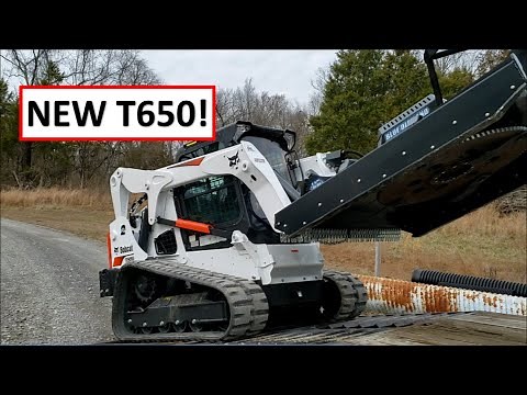 DELIVERY OF THE NEW BOBCAT T650 SKID STEER (CTL)