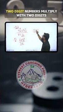 TWO DIGIT NUMBERS MULTIPLY WITH TWO DIGITS || RAJ KUMAR SIR || EVEREST COACHING POINT