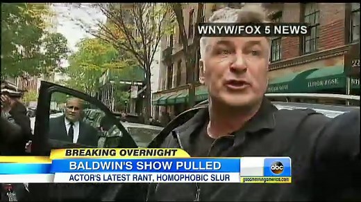 Alec Baldwin Shouts Down Reporter