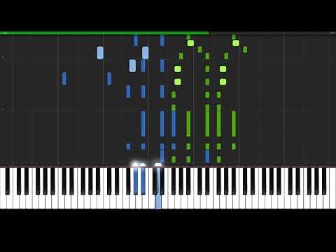 Italian Polka - Rachmaninoff | Piano Tutorial | Synthesia | How to play