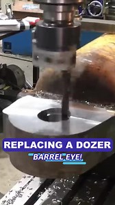 Replacing Eye on Hydraulic Cylinder!| CAT D9 Bulldozer | Cutting Edge Engineering Australia