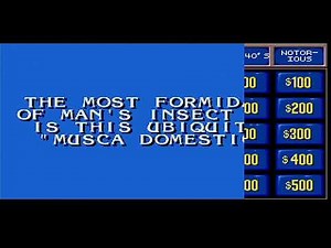Jeopardy 1993 Dos Game 1