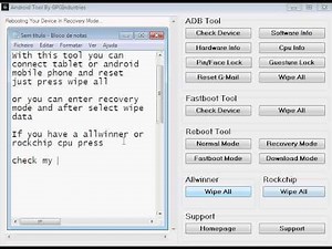 China Reset Tool For Android Multi Tools Tablet Download