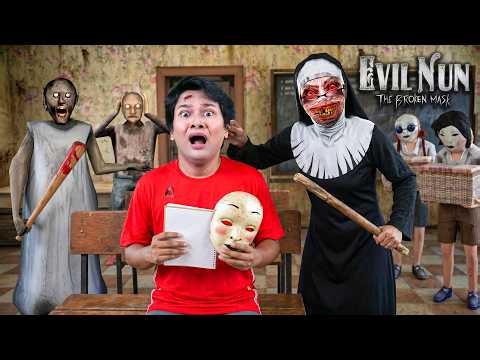 Granny vs Evil Nun Ka Broken Mask 😂 Hilarious Horror Comedy Short Film | Gone Wrong!