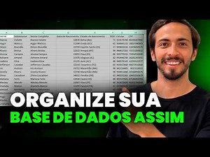 How to organize ANY DATABASE in Excel