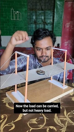 Cantilever Bridge. #aboutengineering #experiment #civilengineering #bridge