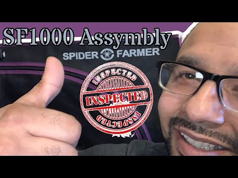 (SPIDER FARMER) SF1000 easy setup