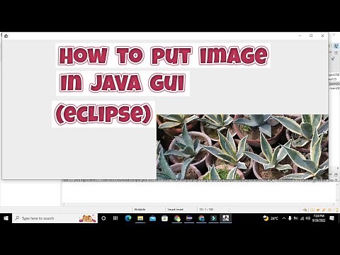 how to show image on gui of java in eclipse | put picture on the gui of java in eclipse
