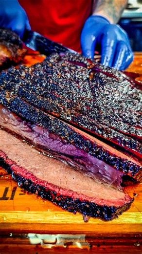 Perfect brisket has three tells 🤌 #bbq #brisket #smokedbrisket