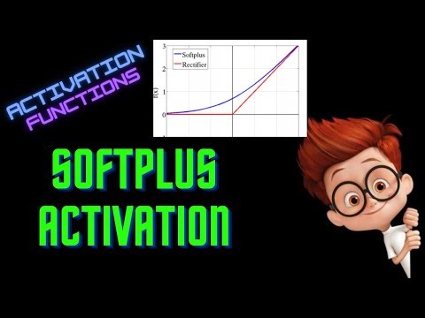 Neural Networks From Scratch - Lec 12 - Softplus Activation Function