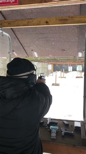 Precision Pistol Practice 🔫 #range #shooting #shorts