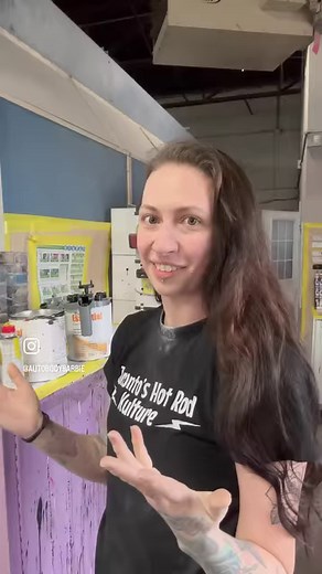 14K views · 366 reactions | Our process for creating ‘hot rod black’ or satin black. Super easy to mix and apply. What’s your process? 樂 #inkniron #hotrodblack #satinblack #ppgrefinish #delfleetessential #techtips #autobody #refinishfamily #shoplife #autobodyshop #oakville #classiccarrepair #hotrods #musclecars #oakvillebusiness | Hilary Ann | Facebook