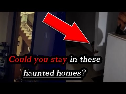 REAL GHOST Videos From HAUNTED HOMES You Wouldn't DARE to Stay In! #videoviral #paranormal #ghost