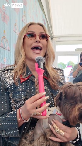 Anastacia on singing for Steven Spielberg