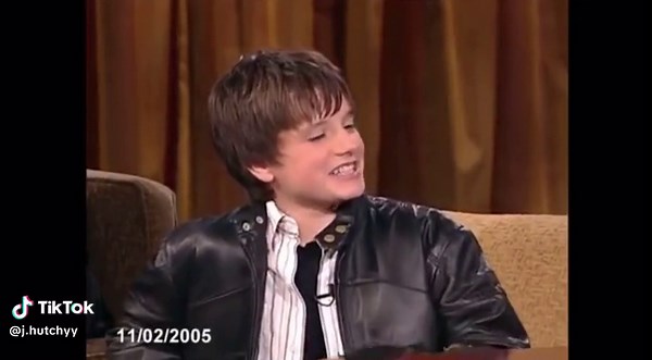 Josh Hutcherson's Interview Debut at 13 on Jimmy Kimmel