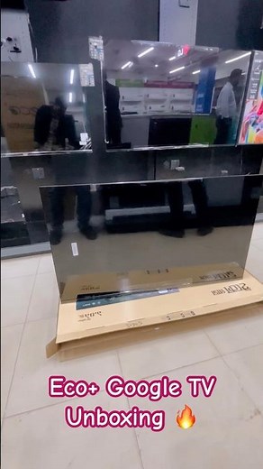 Eco+ 43inch Google TV Unboxing 🔥 #ecoplus #googletv #unboxing #eco #smarttv #androidtv