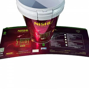 [Hot Item] UV Resistance in Mould Label for Plastic Iml Label for Pail