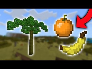 How To Get Fruits In Minecraft Bedrock Edition! (Bananas, Oranges, Lemons)