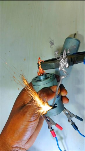 775 DC 12 Volt Motor vs 555 DC 12 Volt Motor Power Testing 🤯🔥 #shorts #775dcmotor #12voltmotor