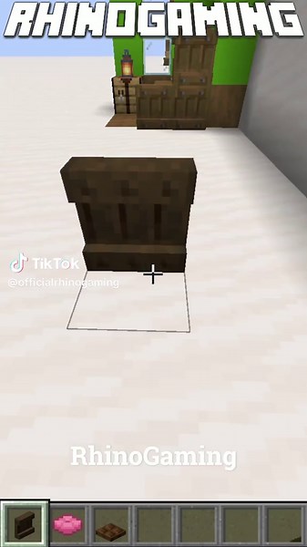 Bench tutorial! Follow for more Minecraft builds! #minecraft #minecraftbuilding #minecrafttiktok #minecrafthacks #minecrafttutorial