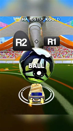 Gold gives you tutorial on how to do a 90 degree flick in rocket league 😂