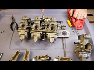 KZ550 Carb Rebuild and Repair